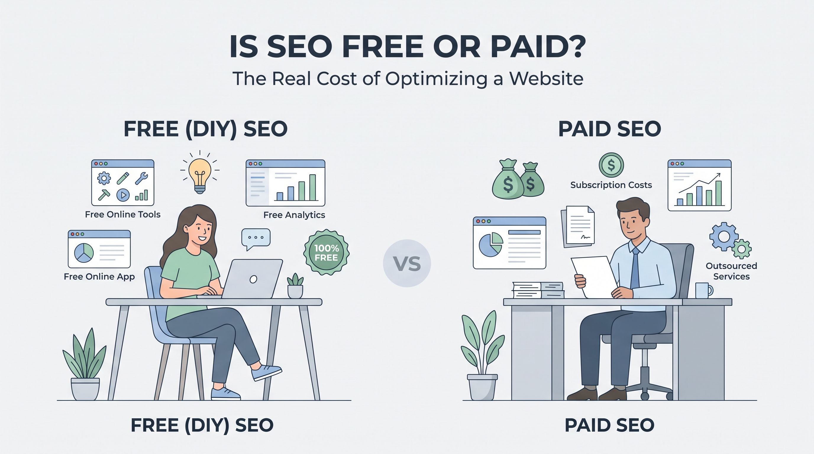Is SEO Free or Paid? The Real Cost of Optimizing a Website