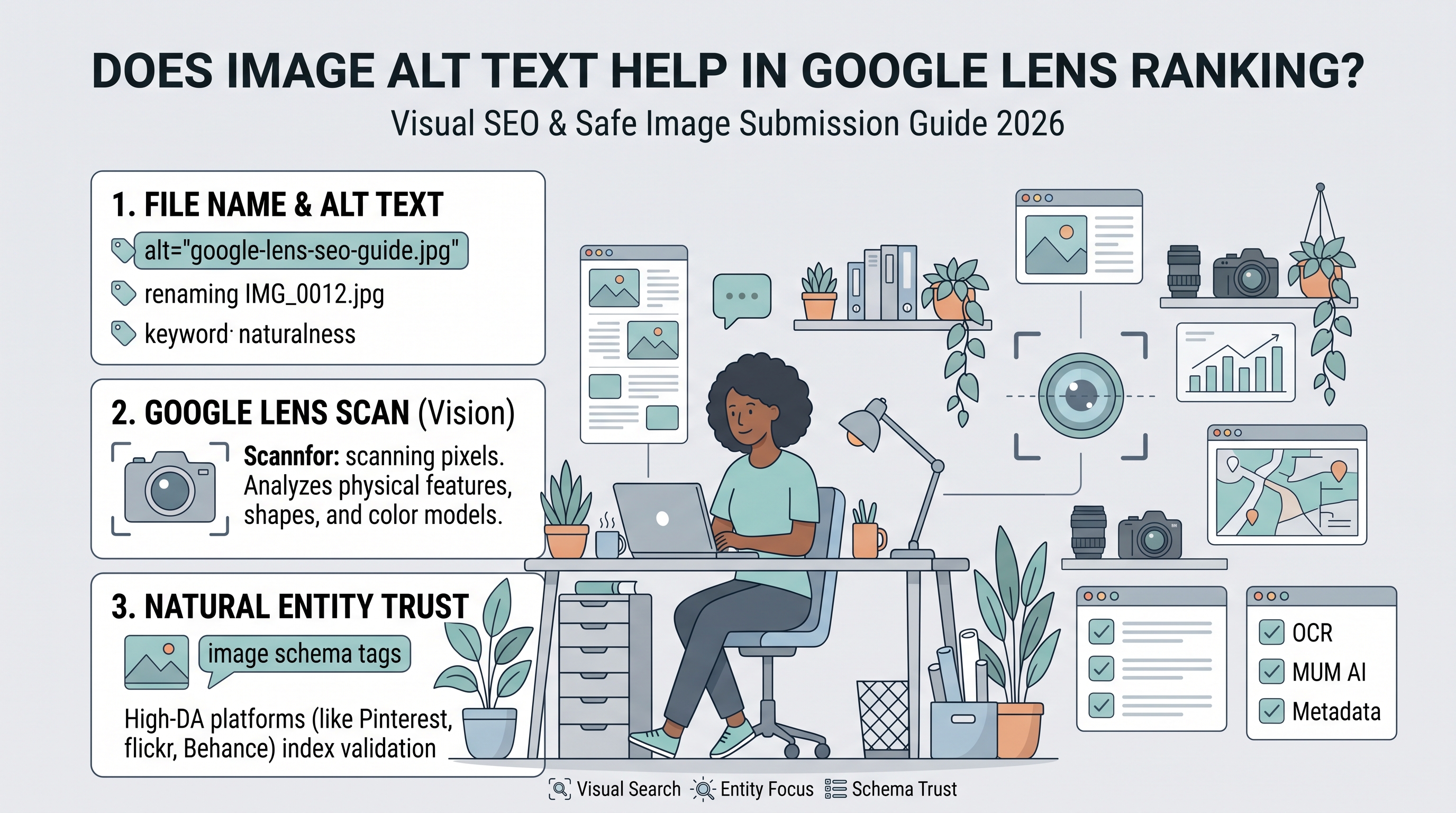 Does Image Alt Text Help in Google Lens Ranking? (Visual SEO Guide 2026)