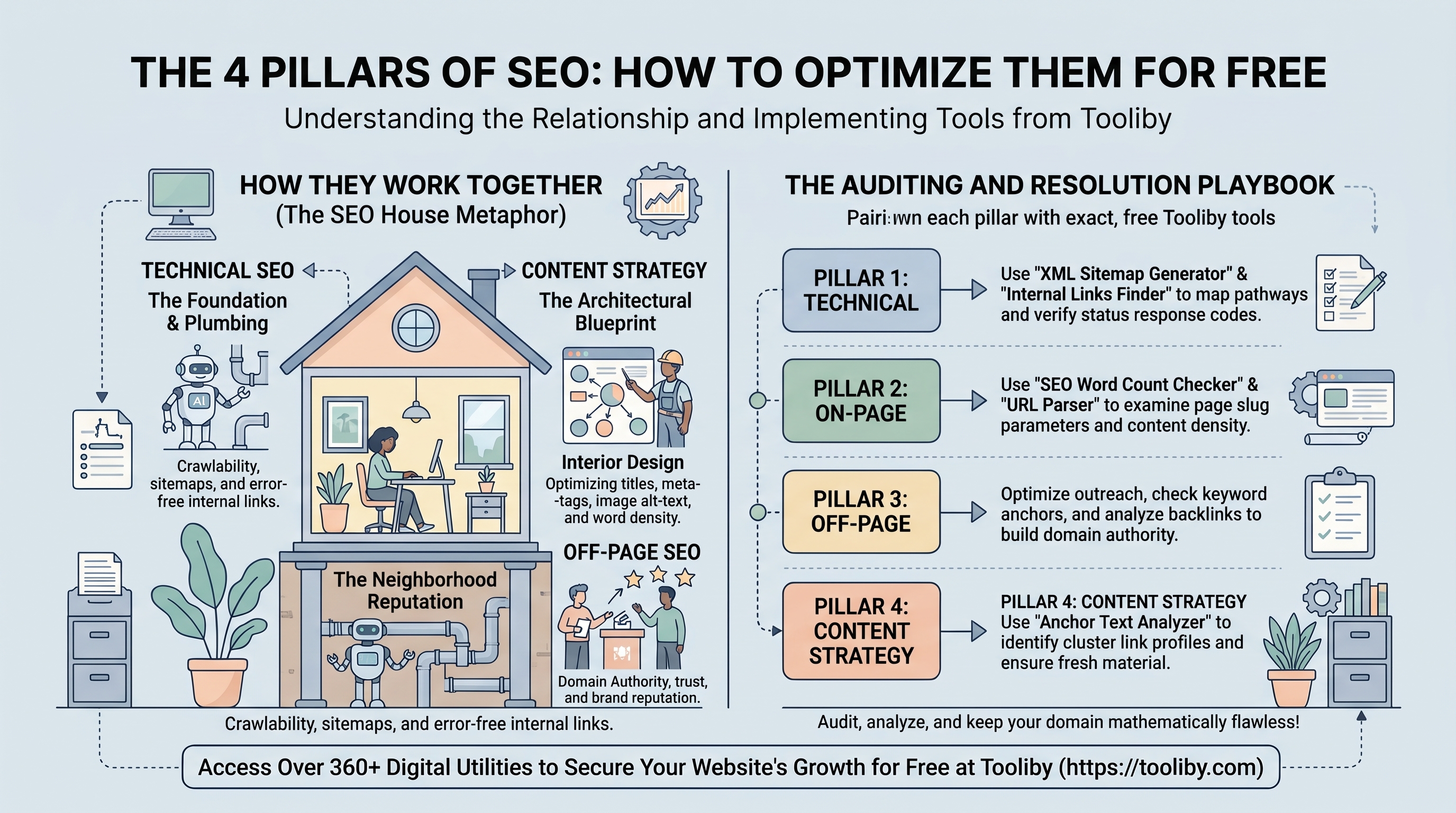 What are the 4 Pillars of SEO? (Building a Solid Foundation in 2026)